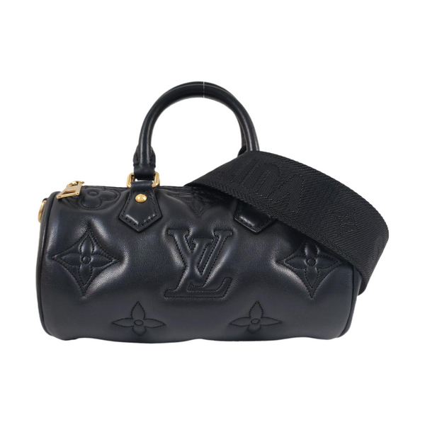 PAPILLON BB Quilted Calfskin Black