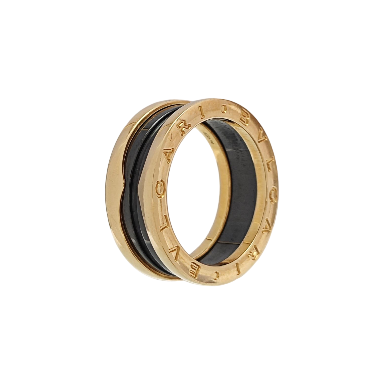 B.ZERO1 18k Rose Gold Ring EU 56