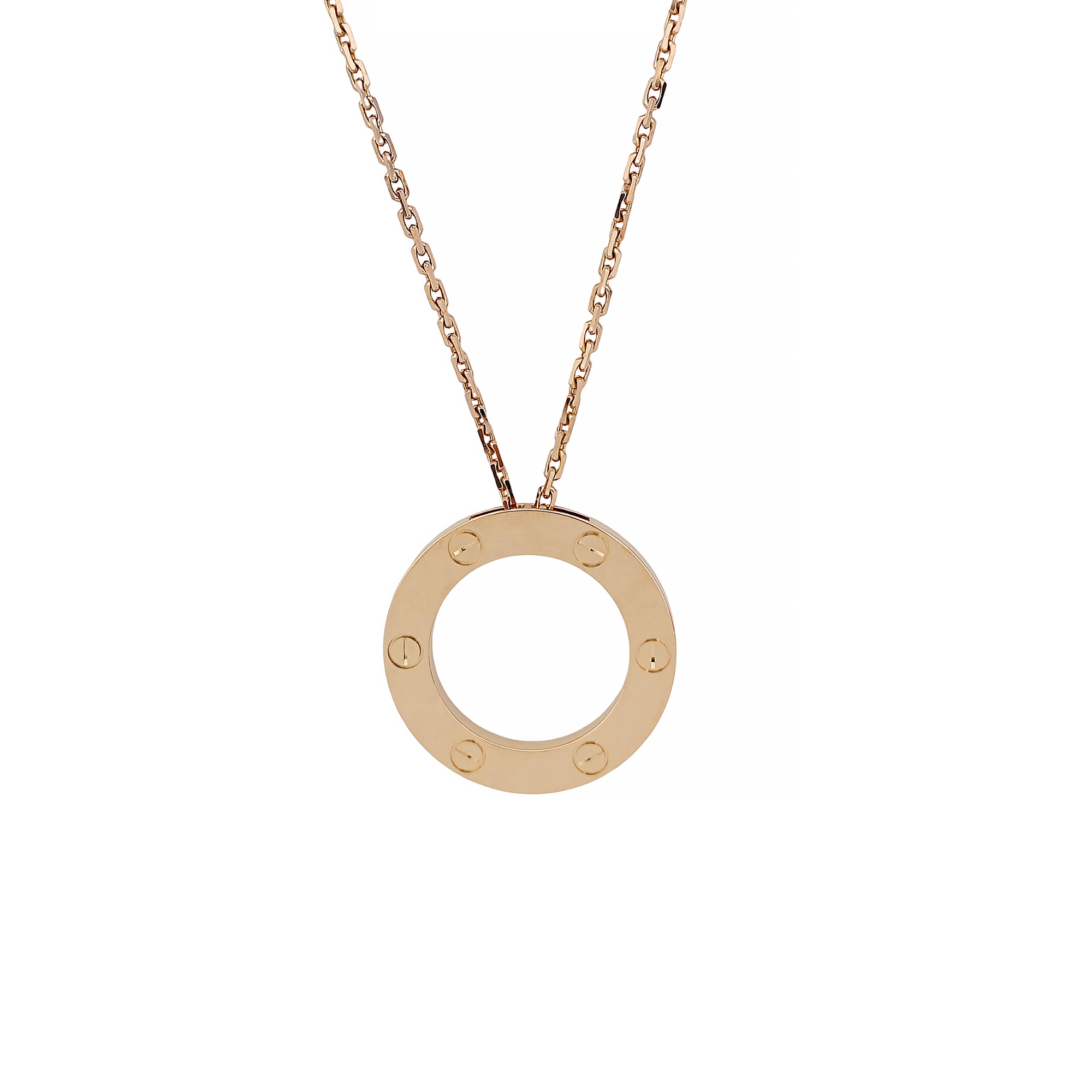 LOVE 18k Rose Gold Necklace