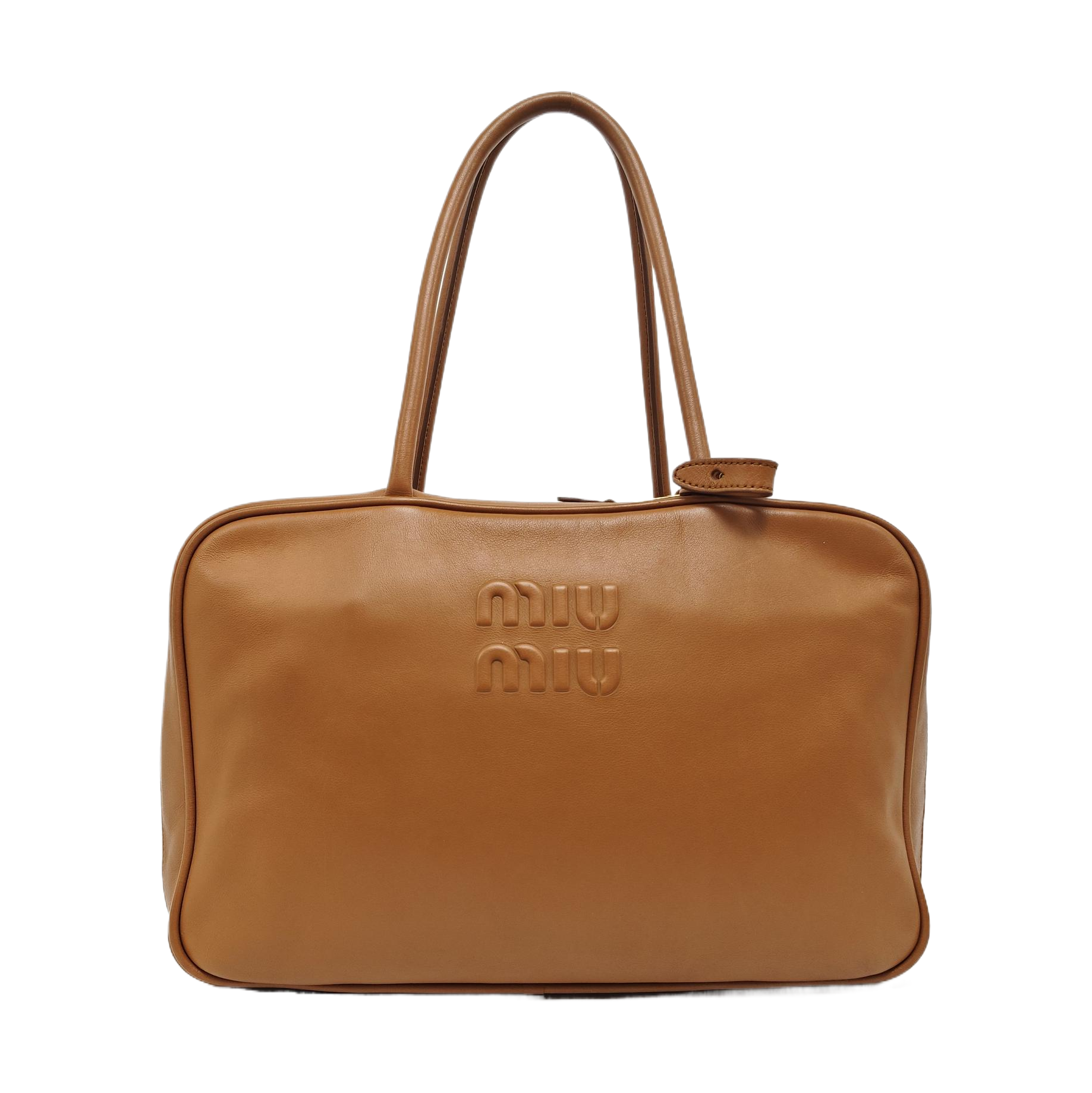Beau Large Calfskin Brown