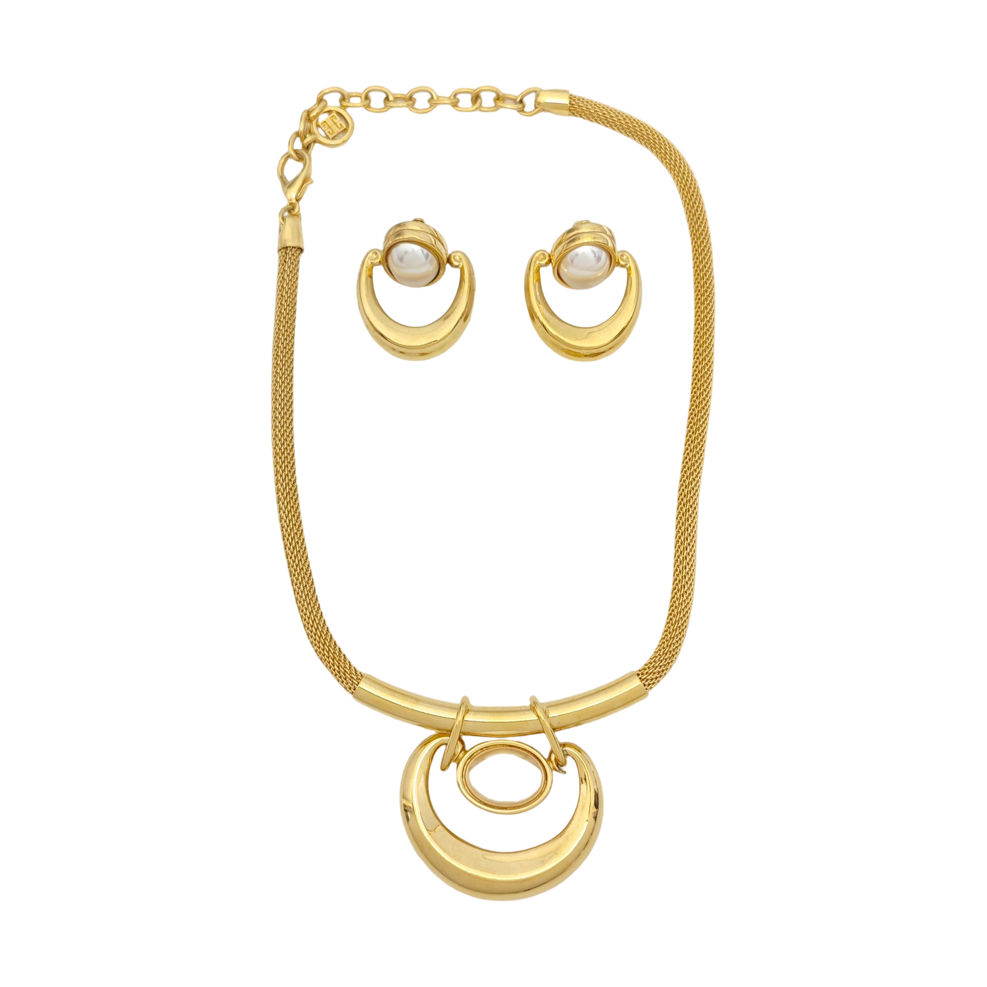 Metal Gold Jewelry Set