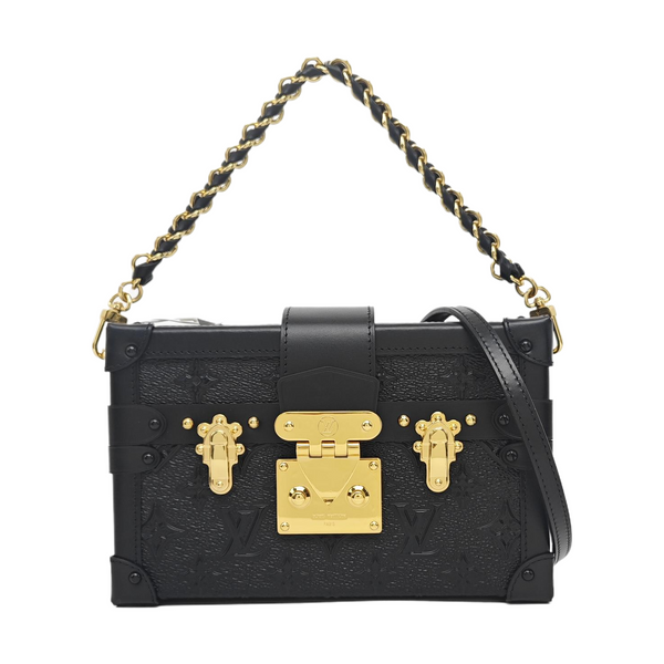 PETITE MALLE Quilted Sequins Black