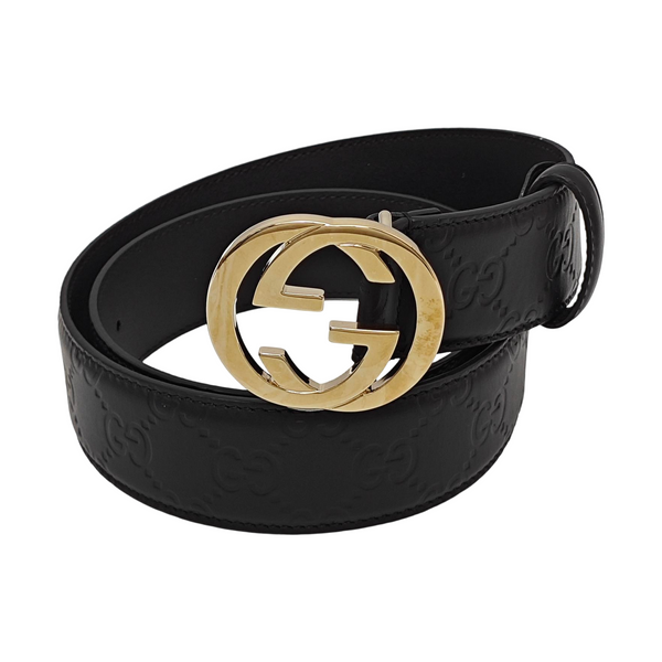 Leather Belt Black