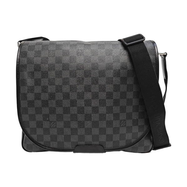 DANIEL Damier Graphite Coated Canvas Gray