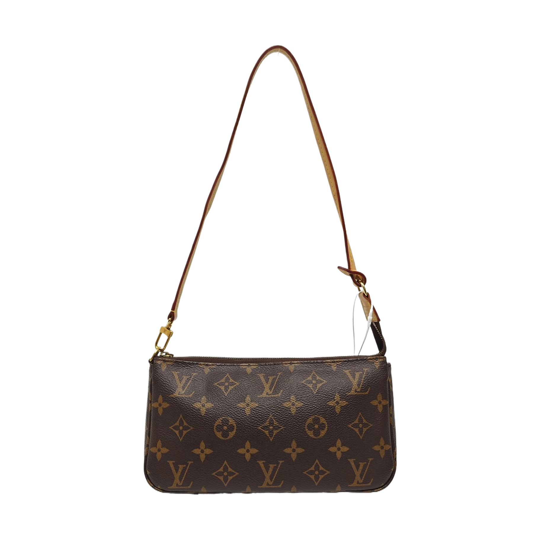 ACCESSOIRES GM Monogram Coated Canvas Brown