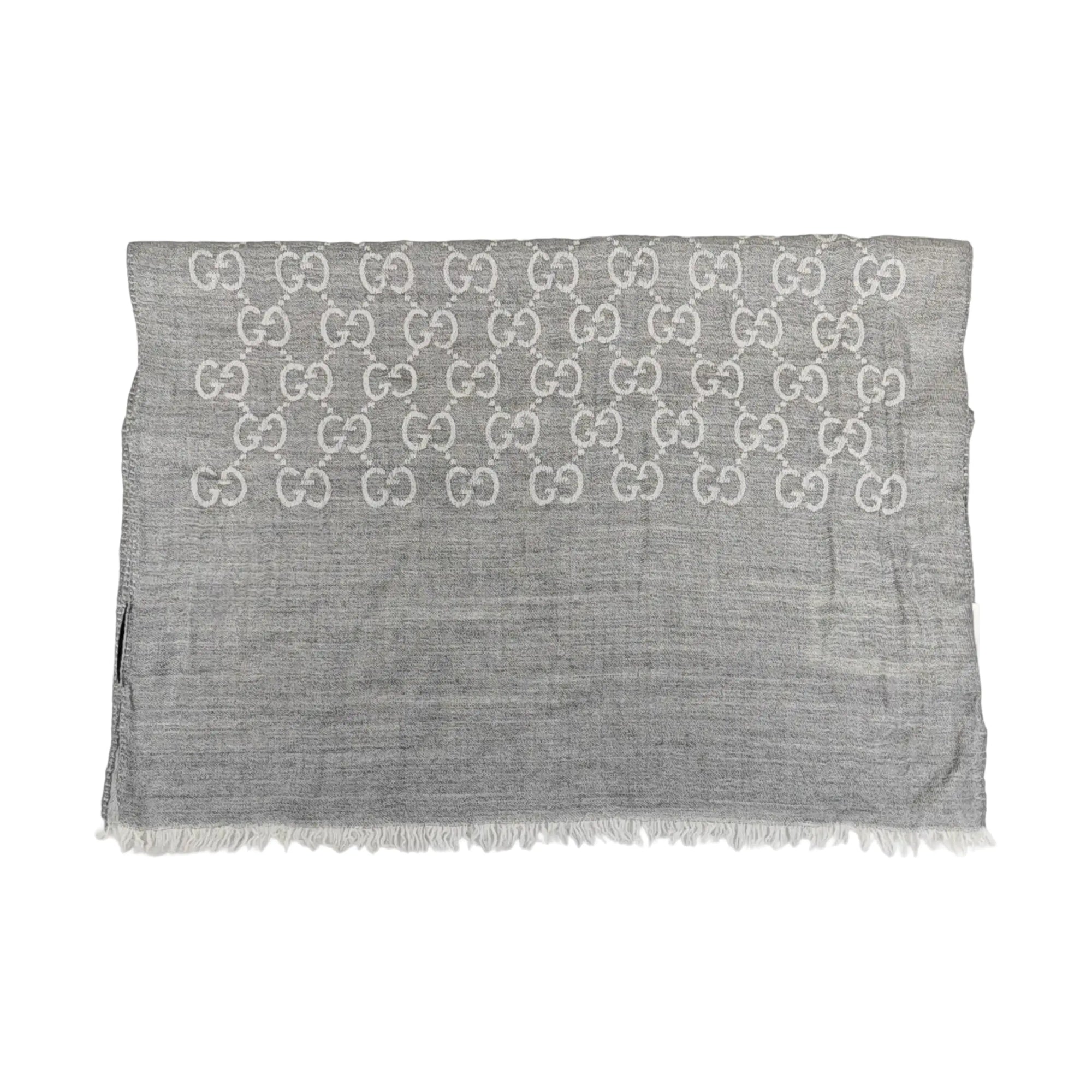 Wool Scarf Gray