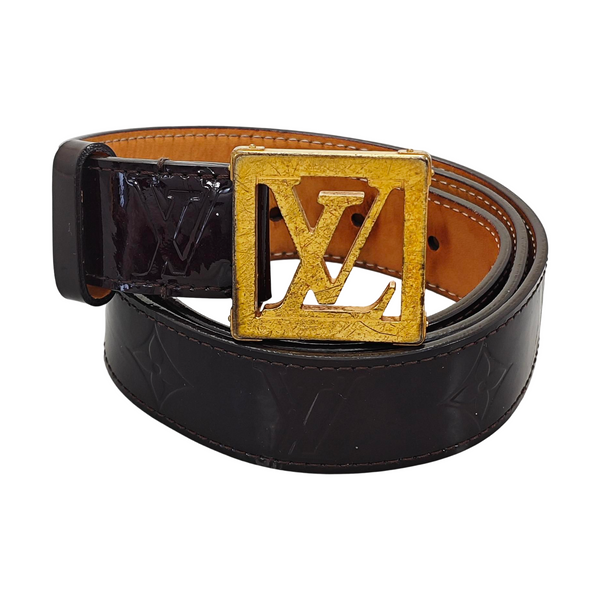 Leather Belt Red