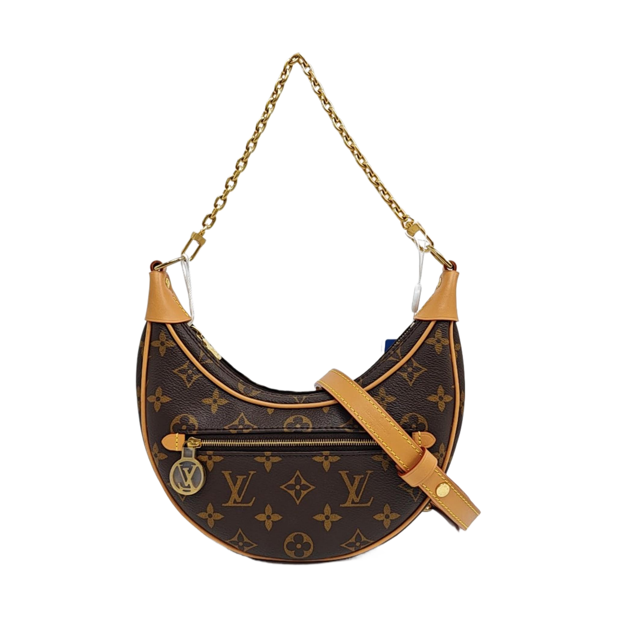 LOOP Monogram Coated Canvas Brown