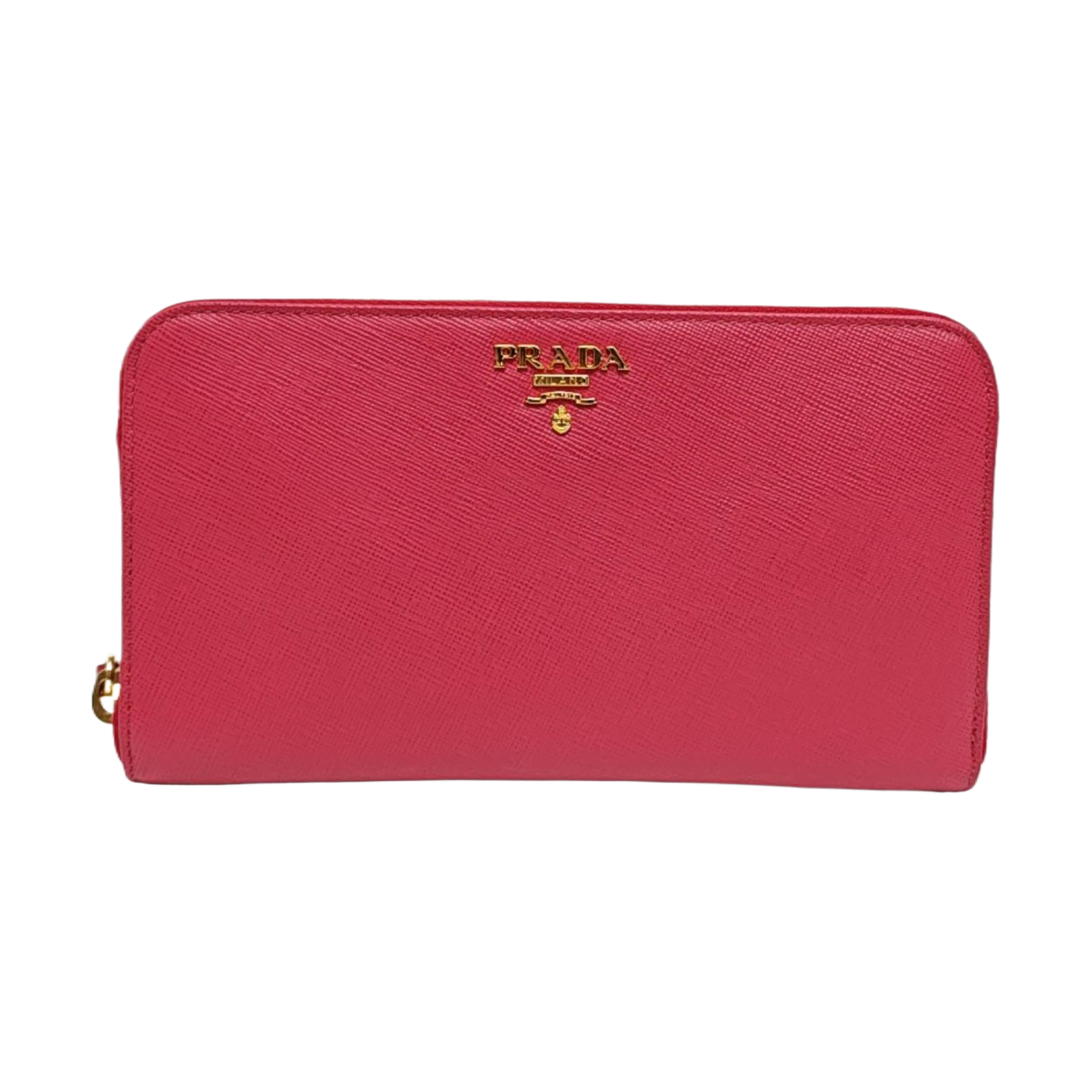 Saffiano Calfskin Wallet Pink