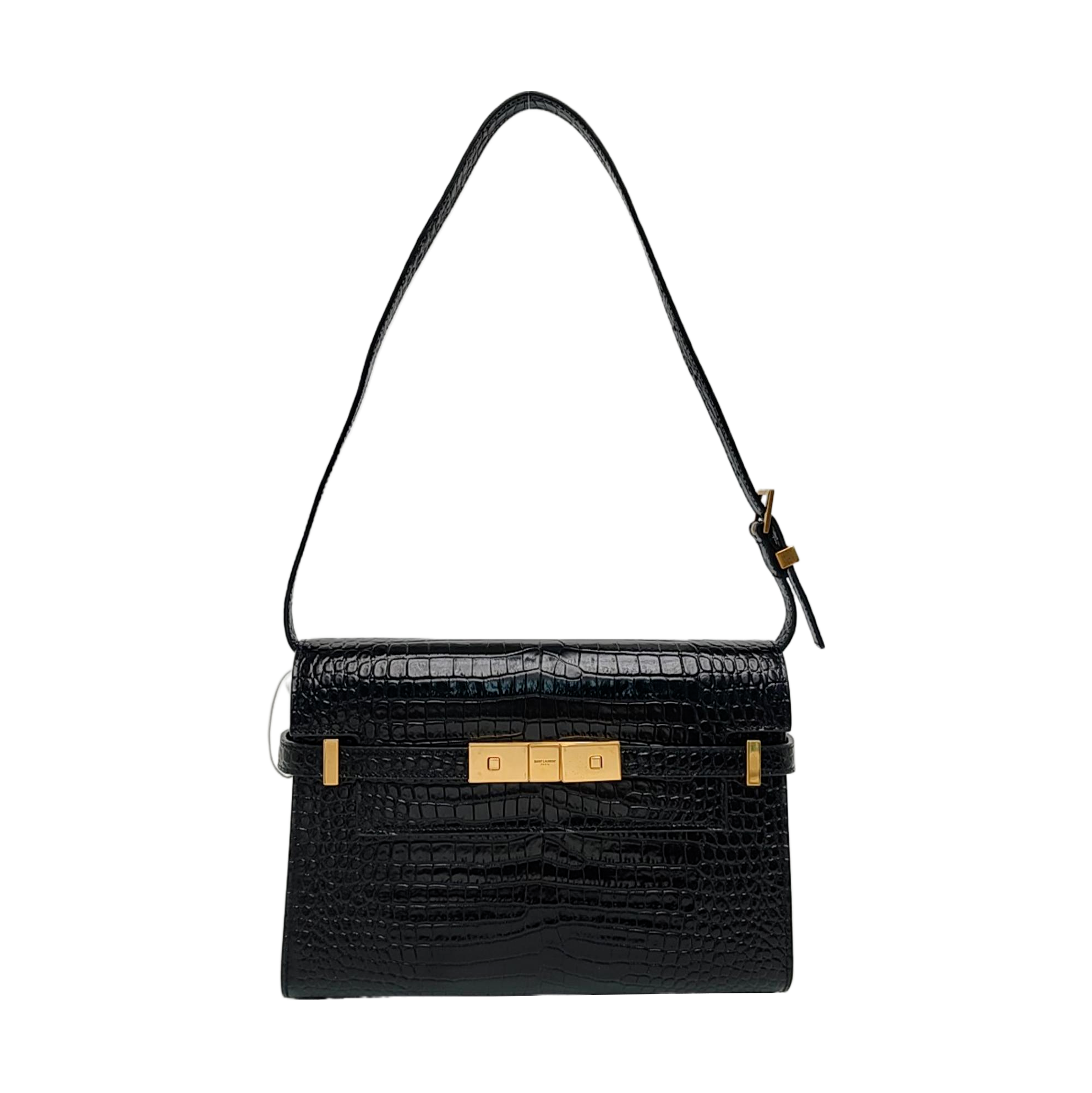 MANHATTAN Small Calfskin Black