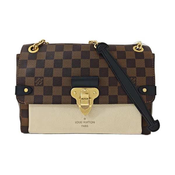 VAVIN PM Damier Ebene Coated Canvas Brown