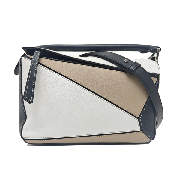 Puzzle Small Calfskin Multicolor