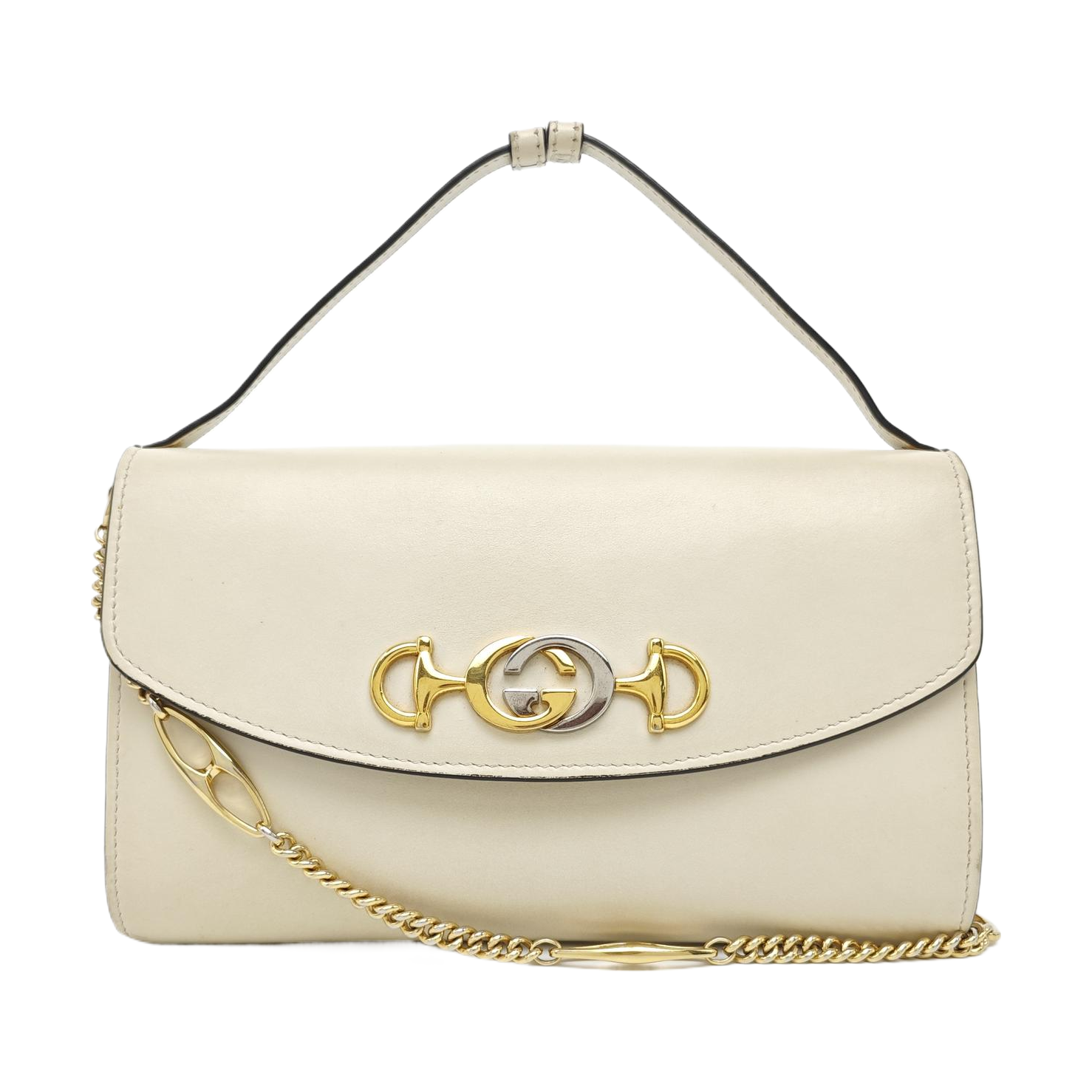 Zumi Small Calfskin White