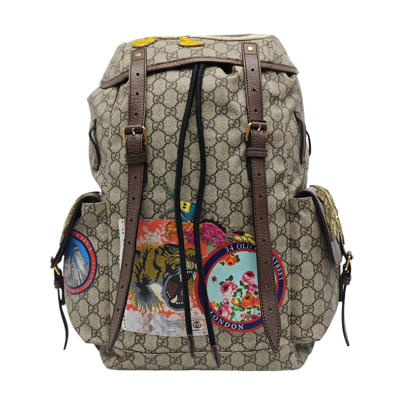 Disney X Gucci Monogram Coated Canvas Beige