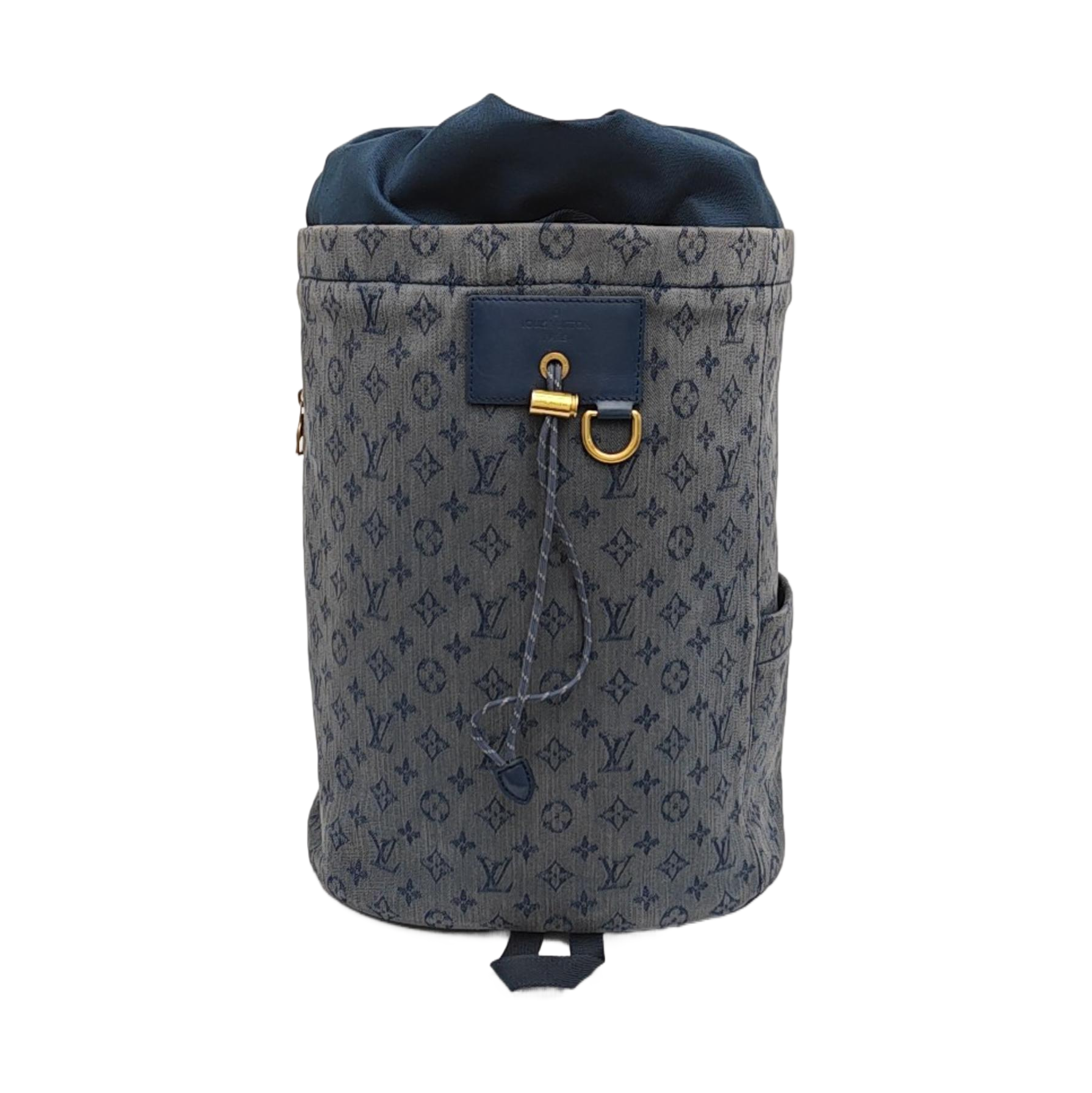 CHALK Monogram Denim Blue