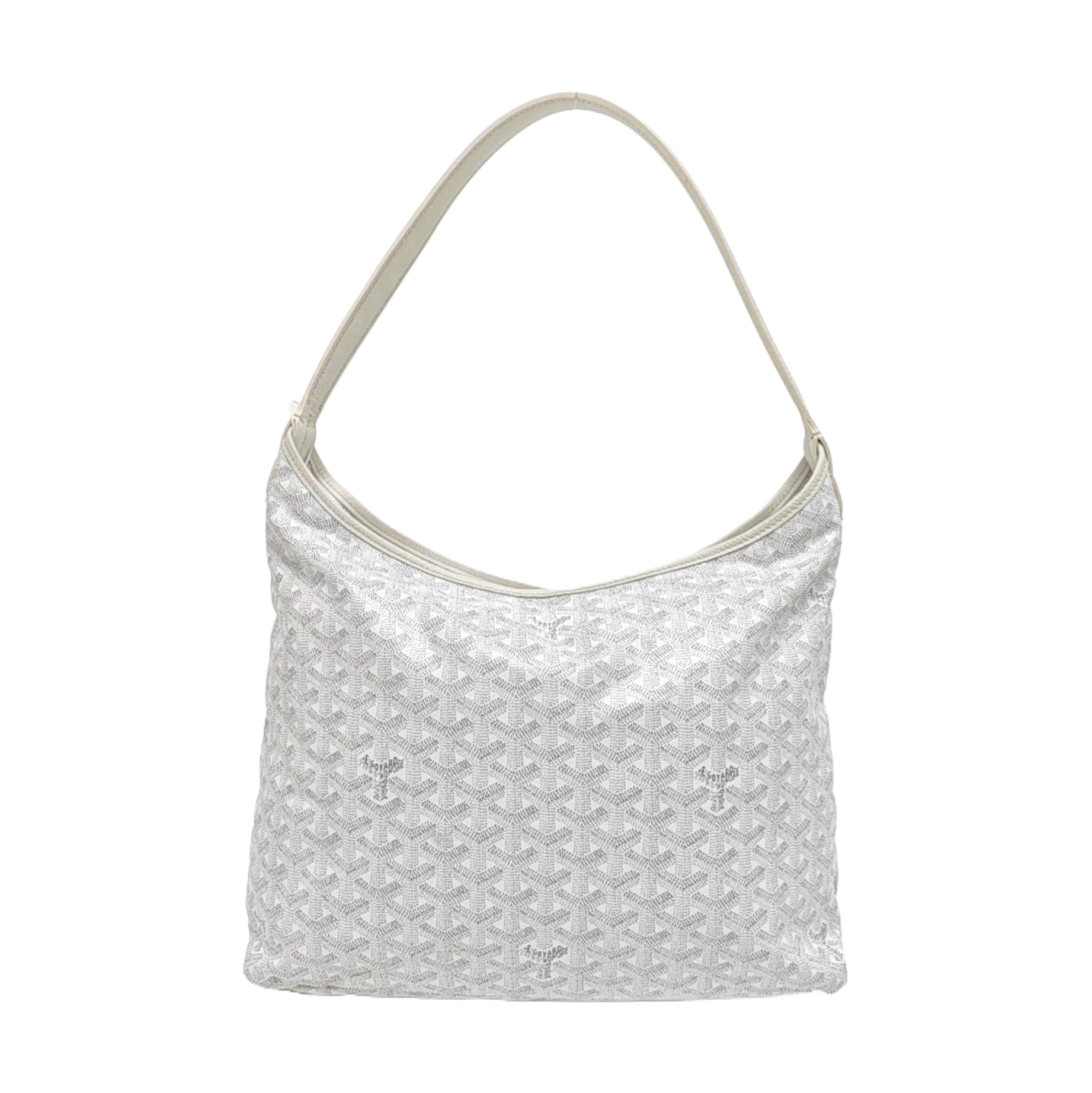 Hobo Coated Canvas White