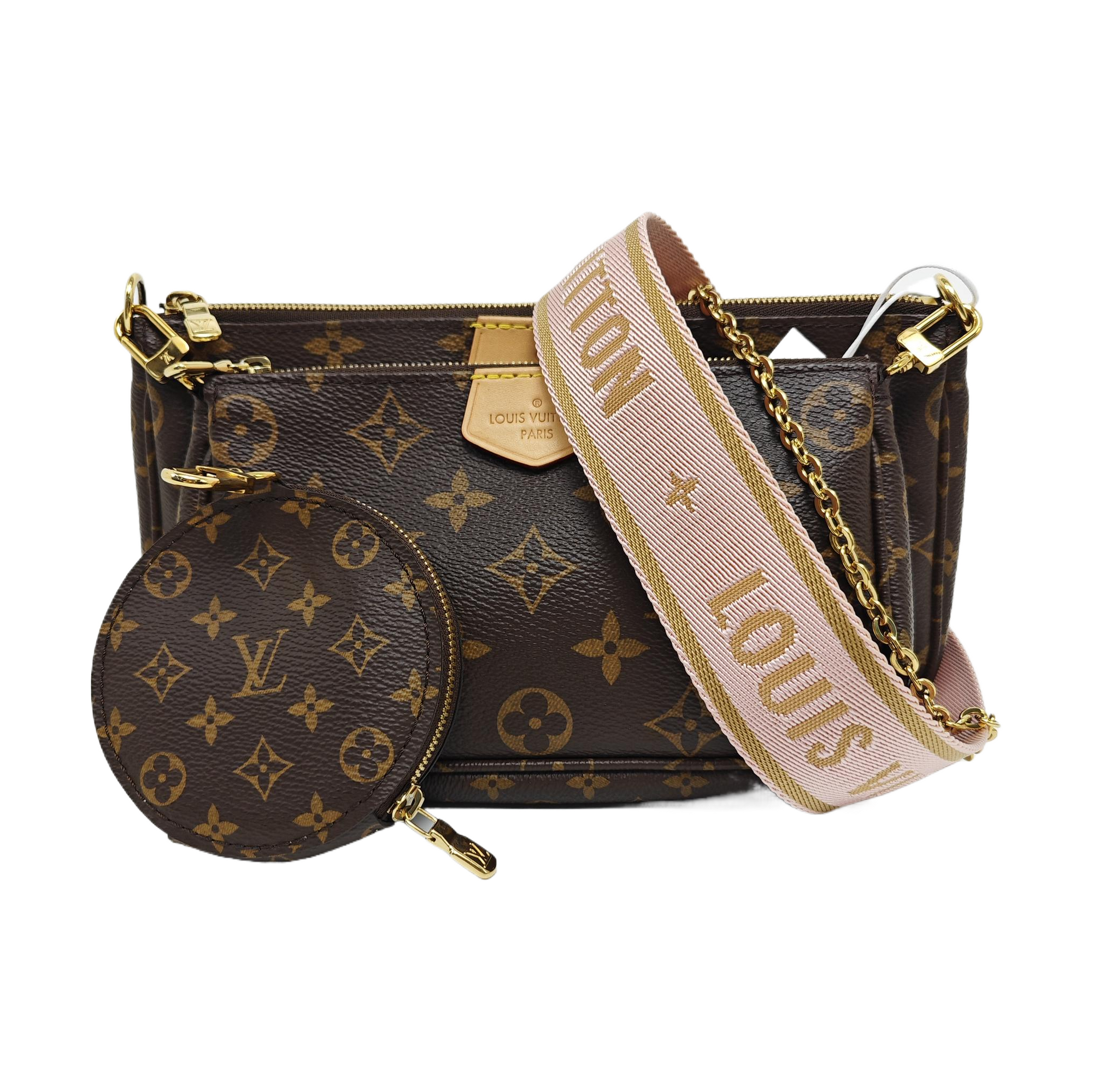 MULTI Monogram Coated Canvas Brown