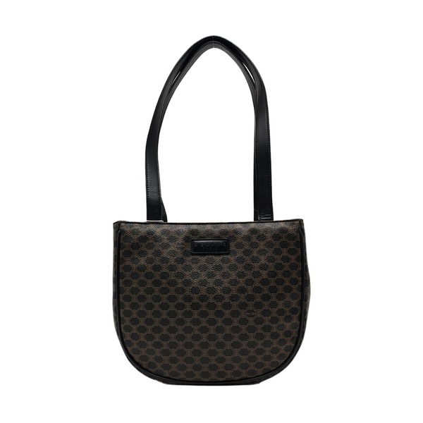 MACADAM TOP HANDLE COSMETIC BAGS Coated Canvas Black