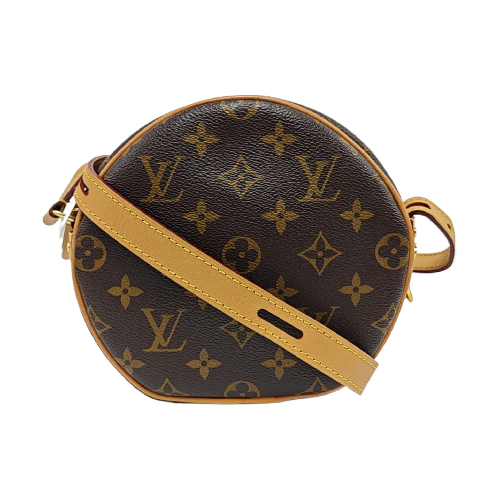BOITE CHAPEAU PM Monogram Coated Canvas Brown