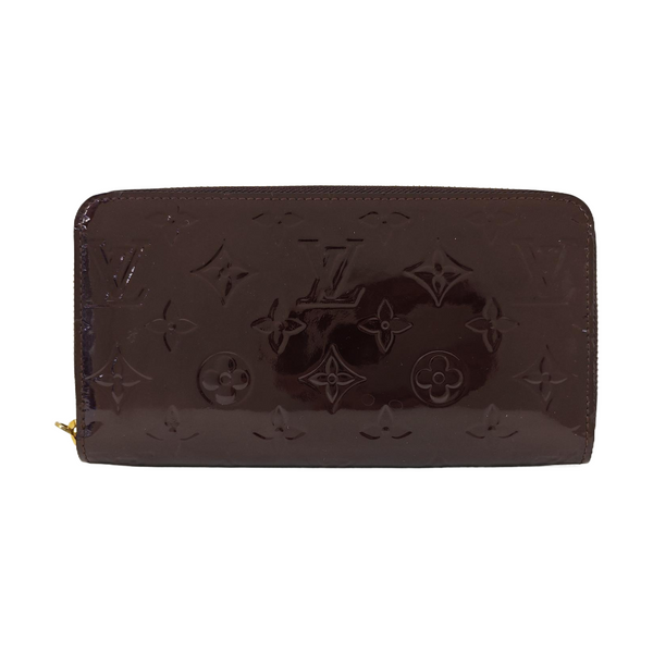 ZIPPY Patent Leather Red Wallet