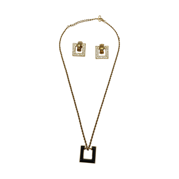 Metal Gold Jewelry Set
