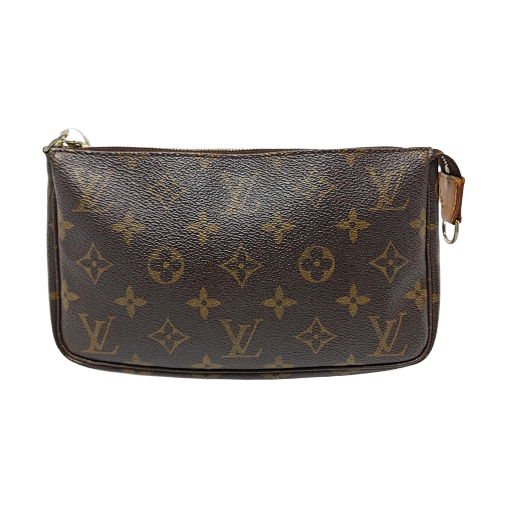 ACCESSOIRES Monogram Coated Canvas Brown