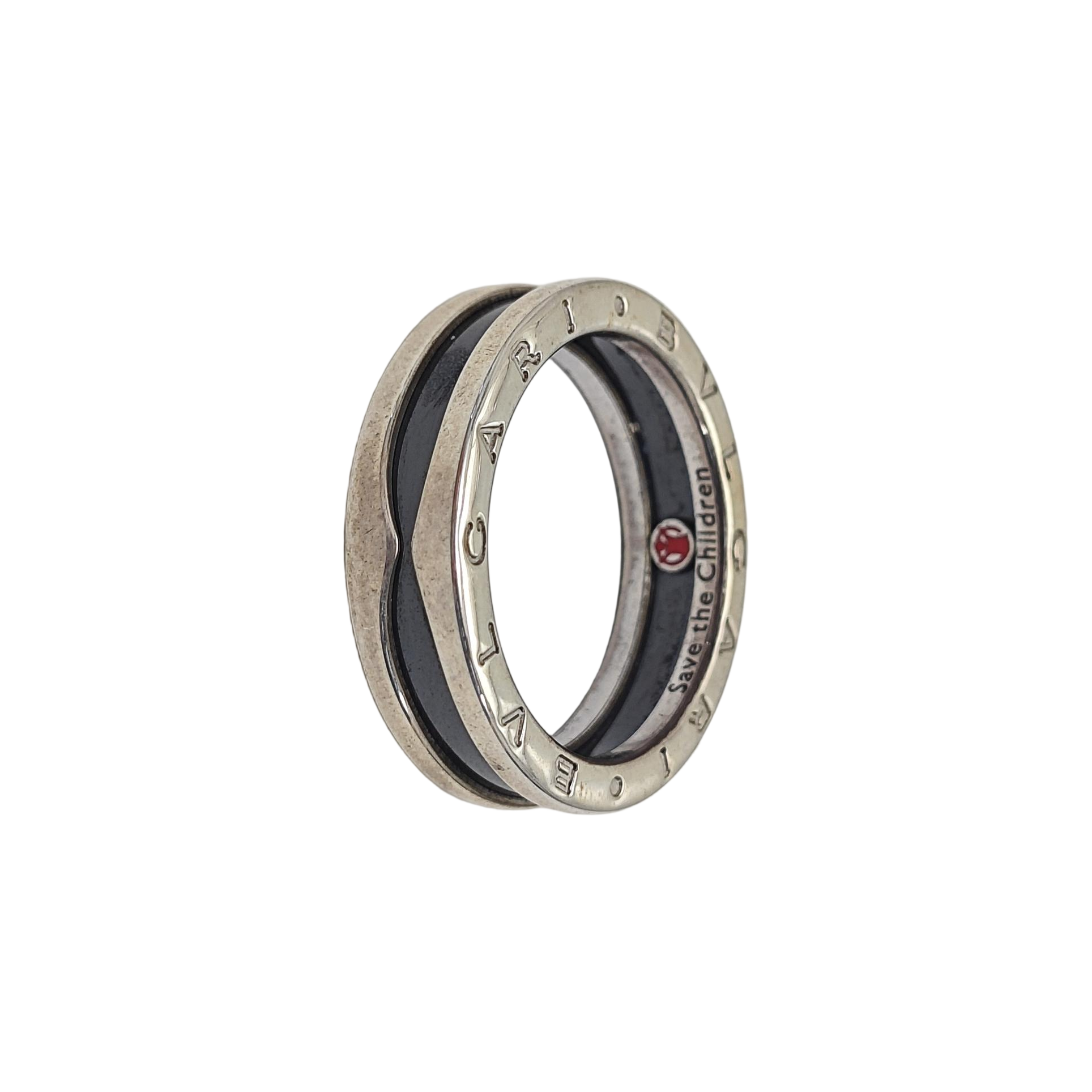 B.ZERO1 925 Sterling Silver Ring EU 63
