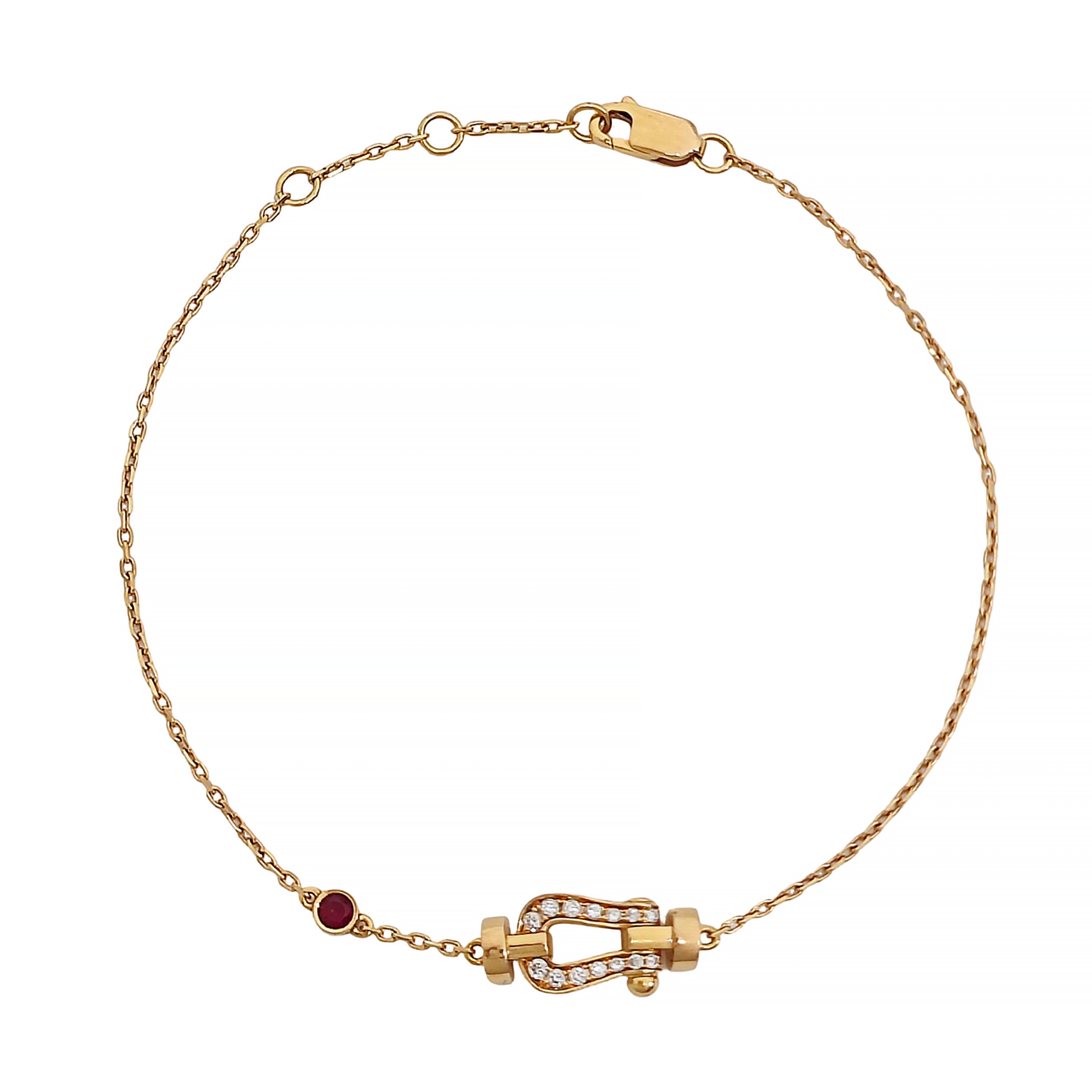 Force 10 18k Rose Gold Bracelet