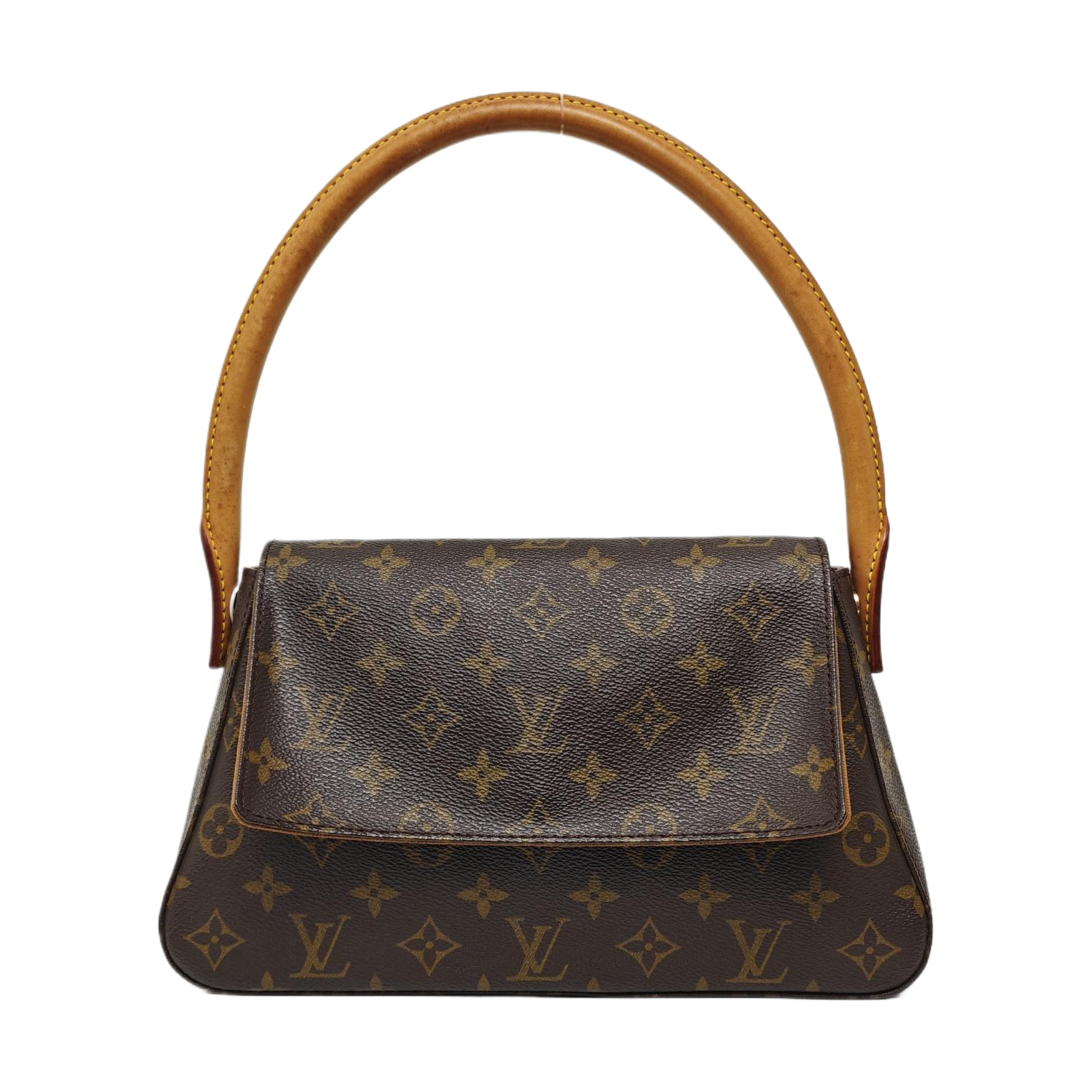 LOOPING PM Monogram Coated Canvas Brown