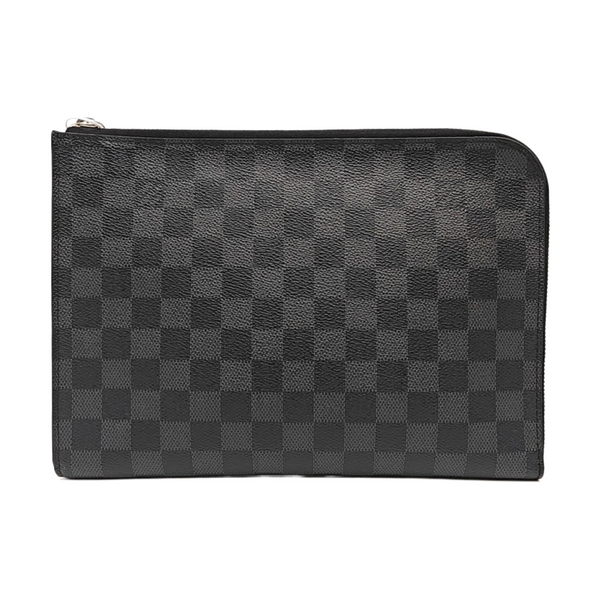 JOUR PM Damier Graphite Coated Canvas Gray