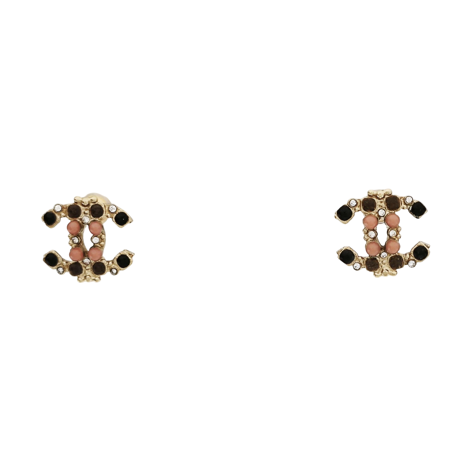 Metal Gold Stud Earrings