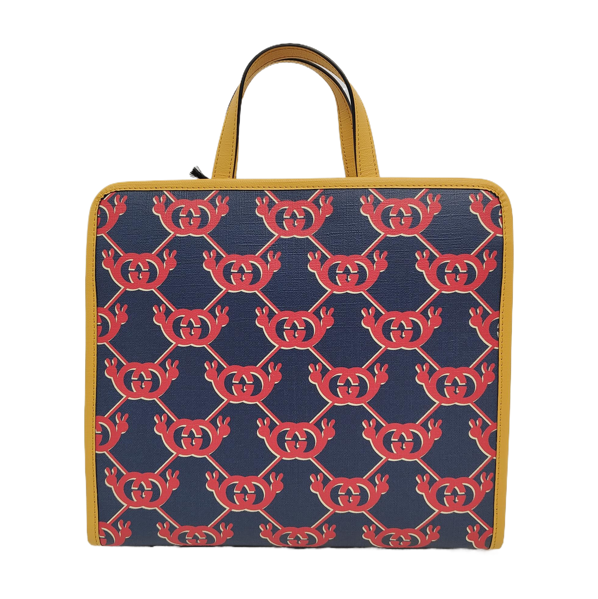 Monogram Coated Canvas Blue