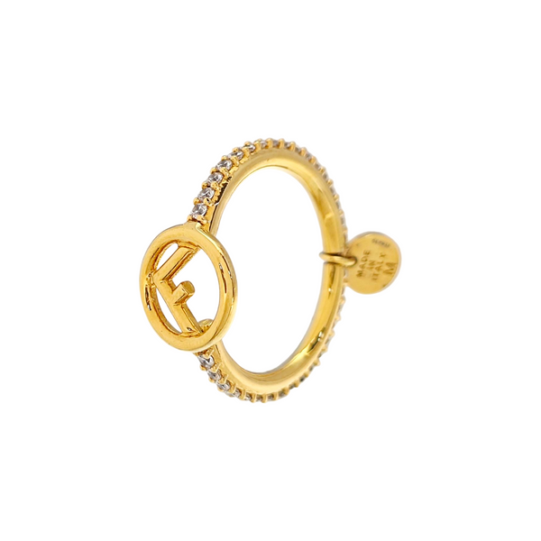 Metal Gold Ring EU 55