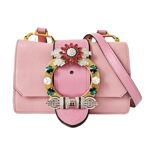 Miu Lady Calfskin Pink