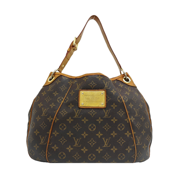GALLIERA Monogram Coated Canvas Brown