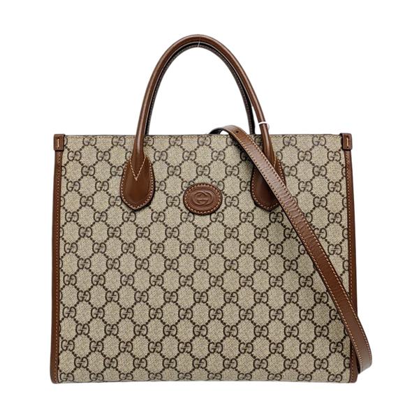 Retro Small Monogram Coated Canvas Brown