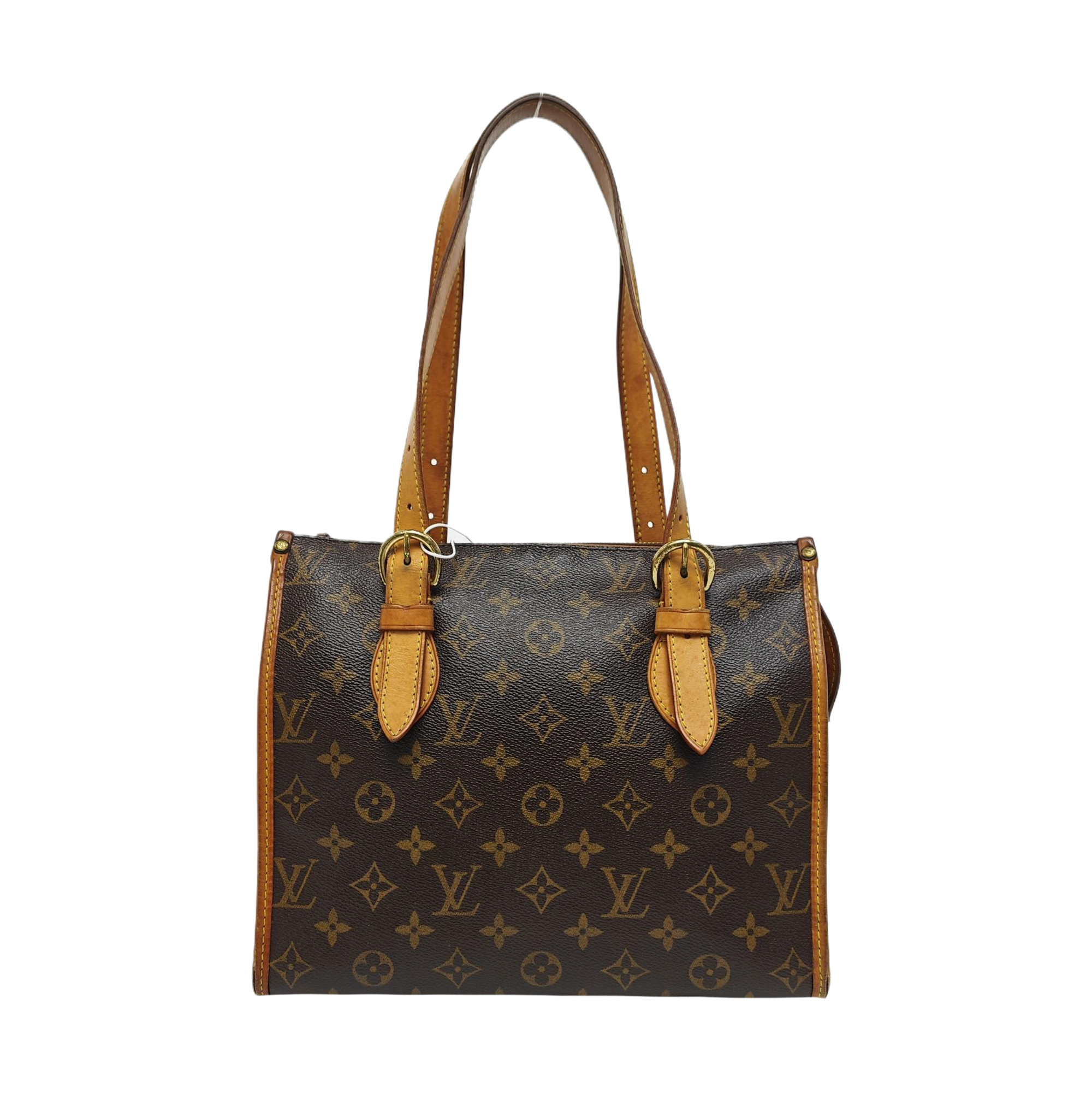 POPINCOURT Monogram Coated Canvas Brown