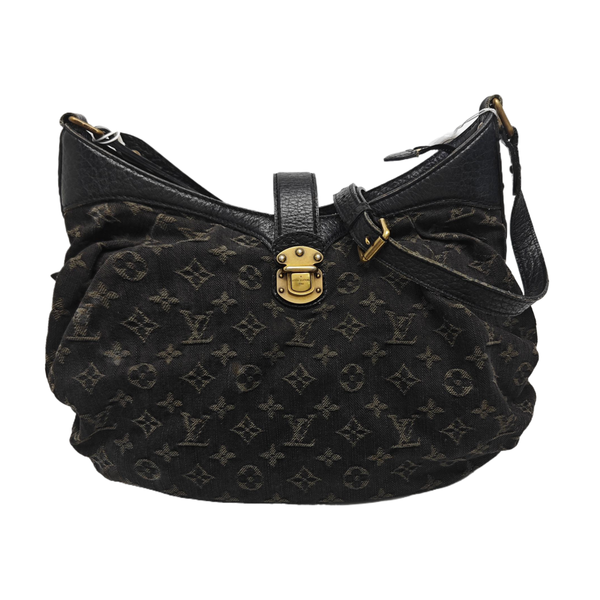 SOLAR Monogram Denim Black