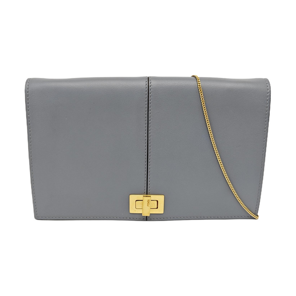 Peekaboo Mini Calfskin Blue