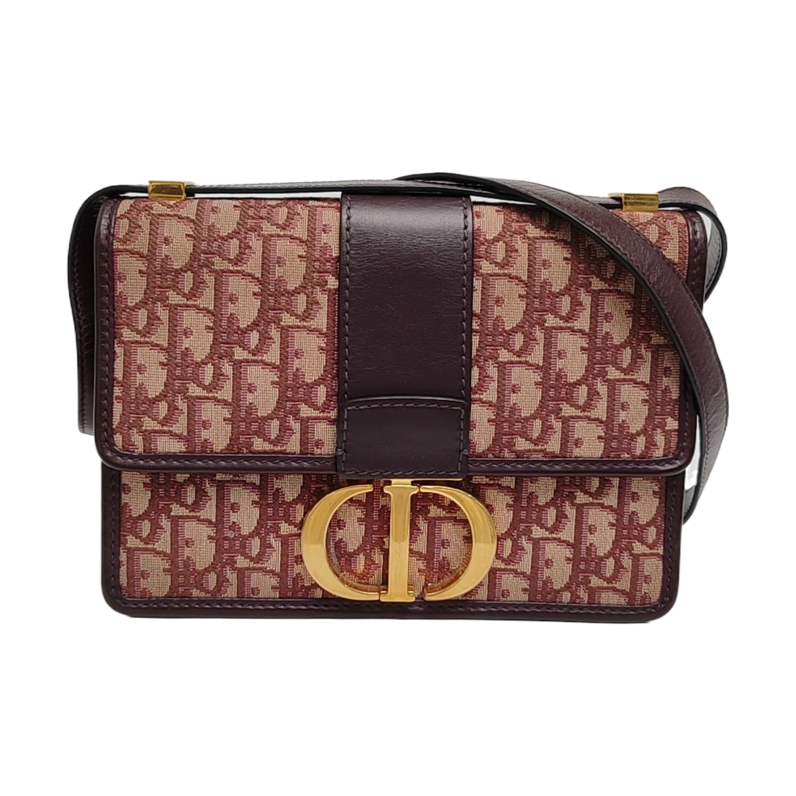 30 Montaigne Oblique Canvas Red