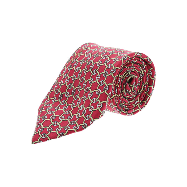 Red Mulberry Silk Tie