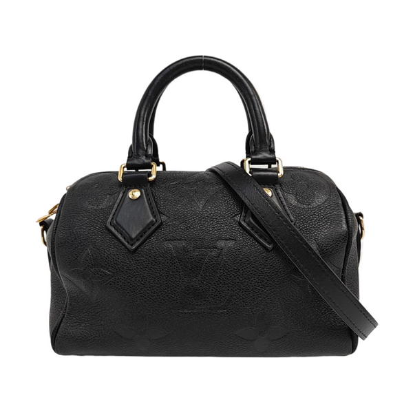 SPEEDY 20 Monogram Calfskin Black