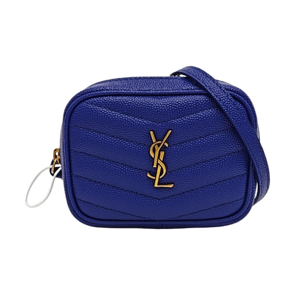 LOU Quilted Calfskin Blue
