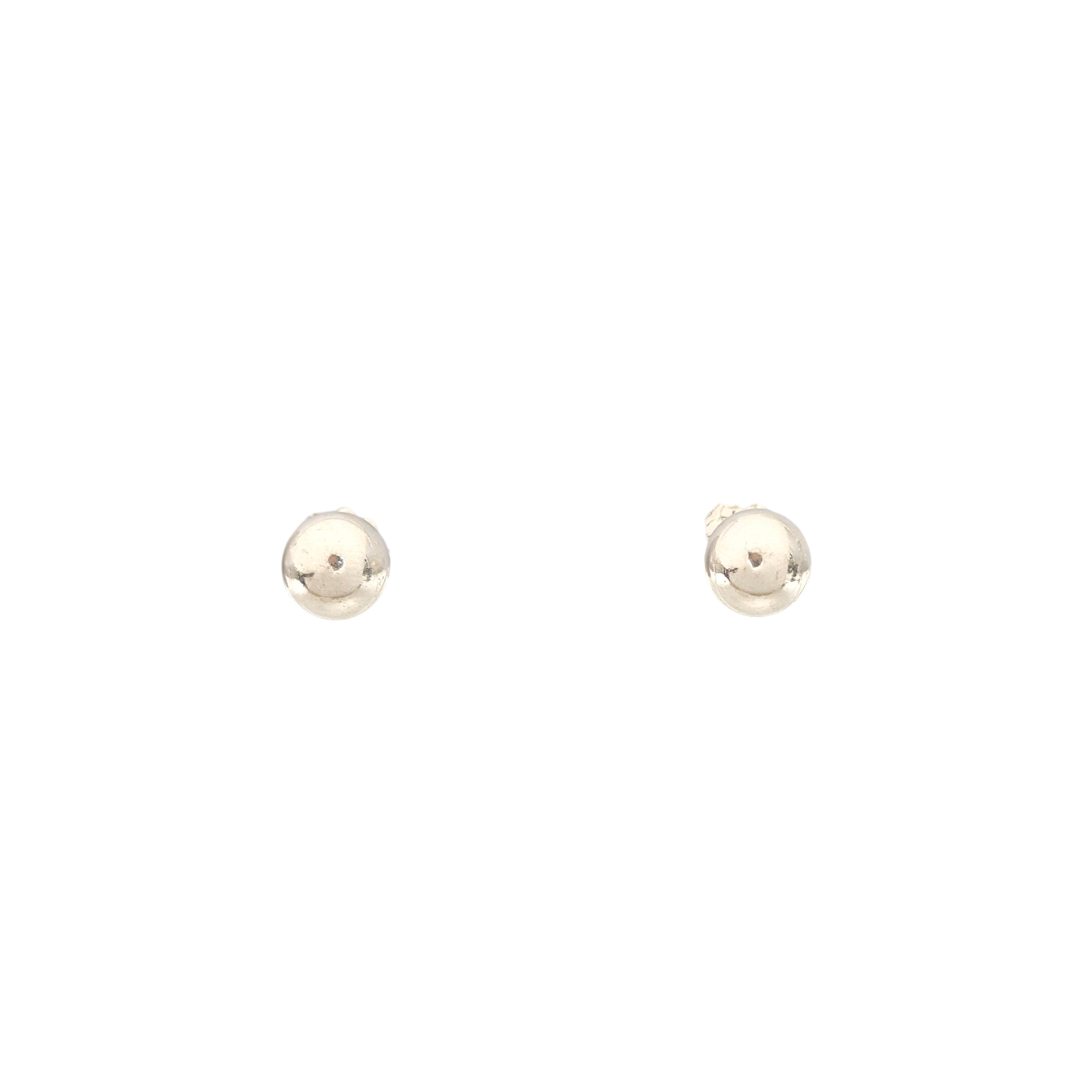 Tiffany Hardwear 925 Sterling Silver Stud Earrings