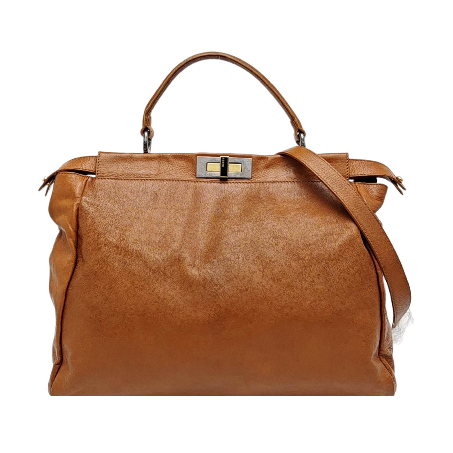 Peekaboo Medium Calfskin Brown