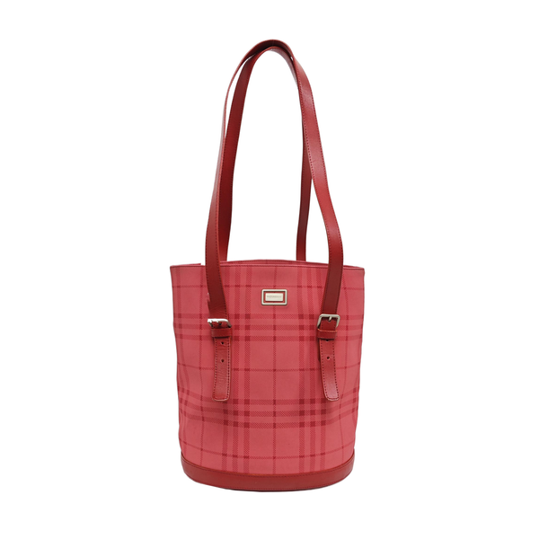 Special Material Shoulder Bag Red