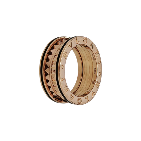 B.ZERO1 18k Rose Gold Ring EU 50