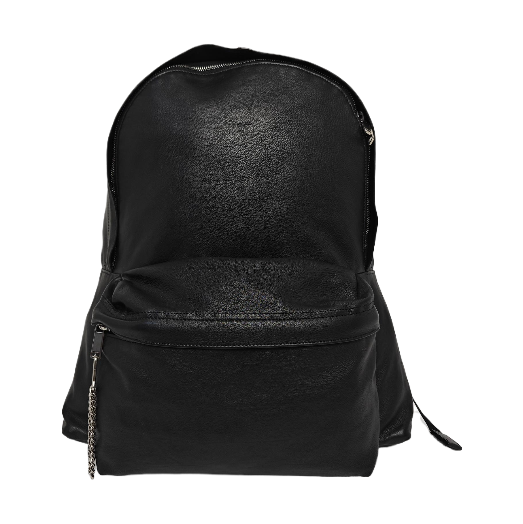 Calfskin Backpack Medium Black