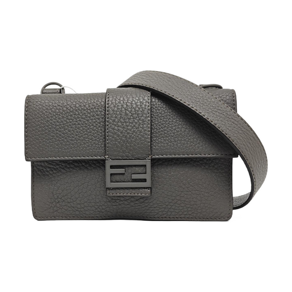 Baguette Mini Calfskin Gray