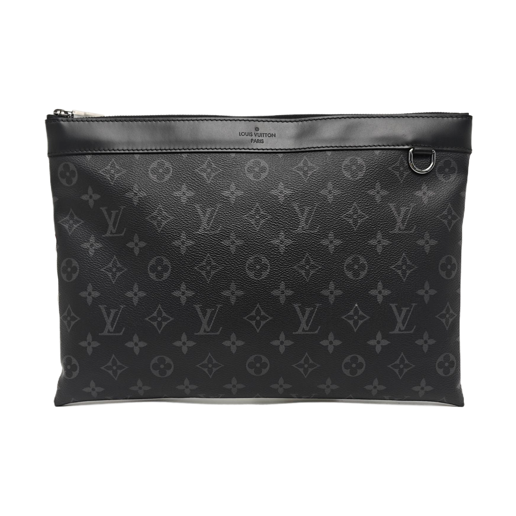 DISCOVERY Monogram Coated Canvas Gray